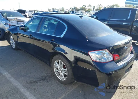 2013 Infiniti G37 Journey из США, поврежденный, VIN JN1CV6AP6DM724600